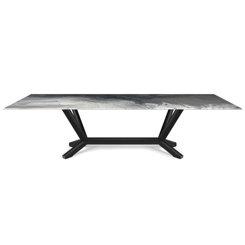 Table de cuisine Planer Crystalart Cattelan Italia