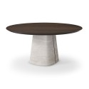 Rado Wood Round Cattelan Italia Table moderne