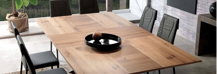 Tables extensibles en bois