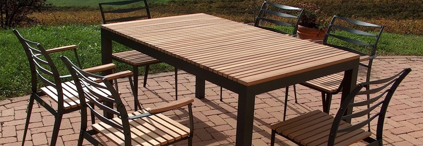 Tables de jardin en bois