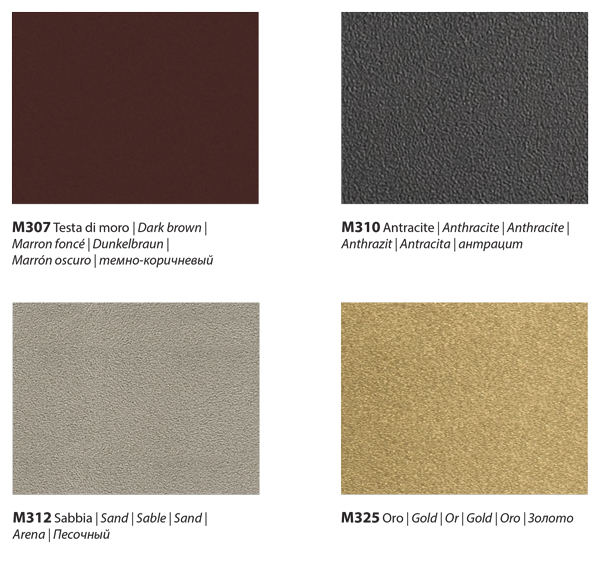 finitions métaux bontempi