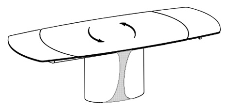 table talos 54.64 bontempi dimensions