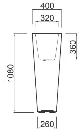 Vaso-Naif-Medio-21st-Twentyfirst-Livingart-medidas