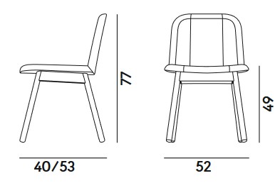 Hippy Billiani Chair dimensions