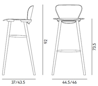 Edelweiss Billiani Chair Dimensions