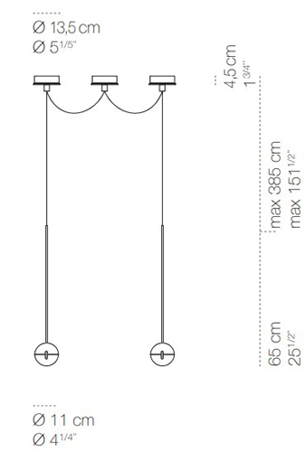 lámpara-de-suspension-convivio-newled-due-cini&nils-medidas