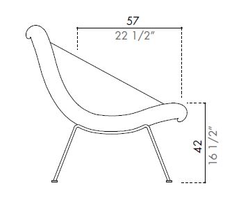 nestOne-fauteuil-Desiree-dimensions