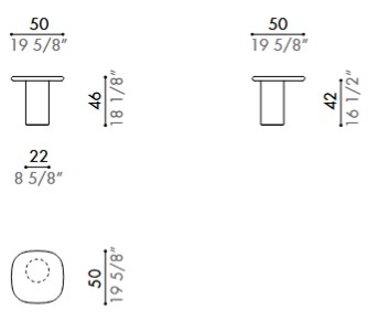 Couchtisch Homan Désirée Maße