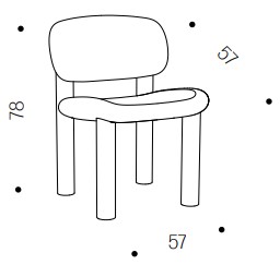 chaise-tottori-driade-dimensions
