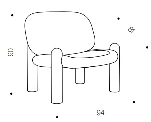 fauteuil-tottori-driade-dimensions