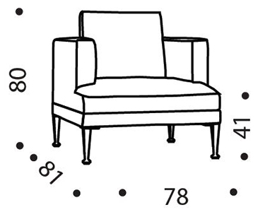 fauteuil-lirica-driade-dimensions