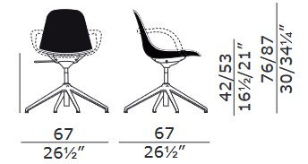 chaise-Ufficio-Couture-Enrico-Pellizzoni-dimensioni