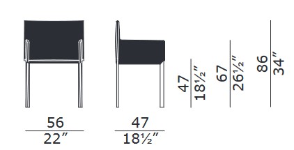 fauteuil-Bilbao-Enrico-Pellizzoni-dimensions