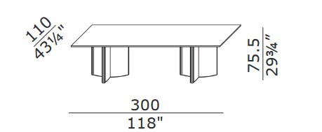 table-Valeo-Enrico-Pellizzoni-dimensions