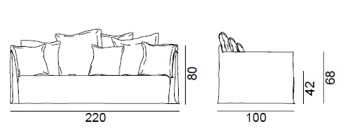 sofa-ghost-gervasoni-dimensiones