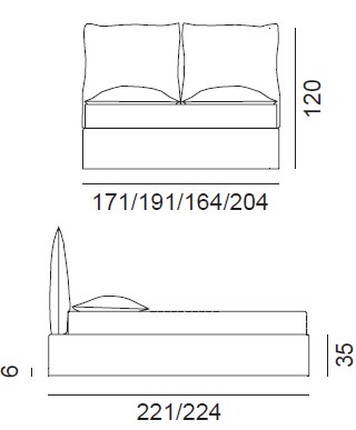 double-gervasoni-double-bed-dimensions