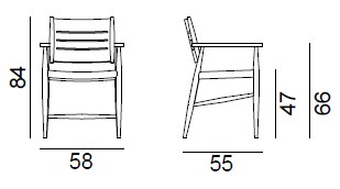 Eidos24-Sedia-Gervasoni-Dimensioni