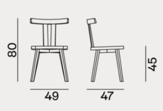 chaise-gray-23-gervasoni-dimensions