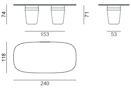 Kasane-TavoloOvale-Gervasoni-dimensioni