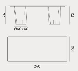 table-brick-gervasoni-dimensions