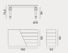 gray-gervasoni-extendable-table-dimensions