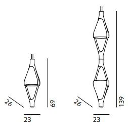 lámpara-de-suspension-viceversa-KDLN Kundalini-medidas