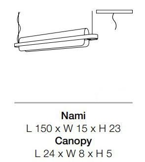 lámpara-de-suspension-Nami-KDLN Kundalini-medidas