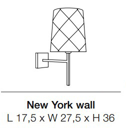 lampada-da-parete-new-york-KDLN Kundalini-dimensioni
