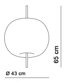 lampe-kushi-XL-KDLN Kundalini-dimensions