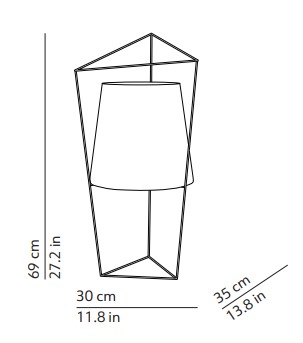 lampada-da-tavolo-tatu-KDLN Kundalini-dimensioni