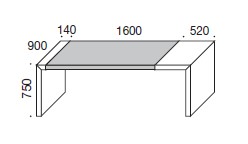 KyoLight-Martex-desk-dimensions