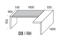 bureau-KyoLight-Martex-dimensions
