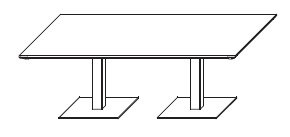 table-de-réunion-Anyware-Martex-dimensions