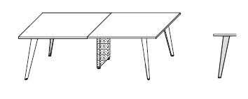table-de-reunion-Pigreco-Martex-dimensions