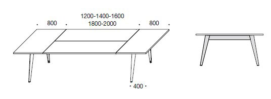 table-de-reunion-Pigreco-Martex-dimensions