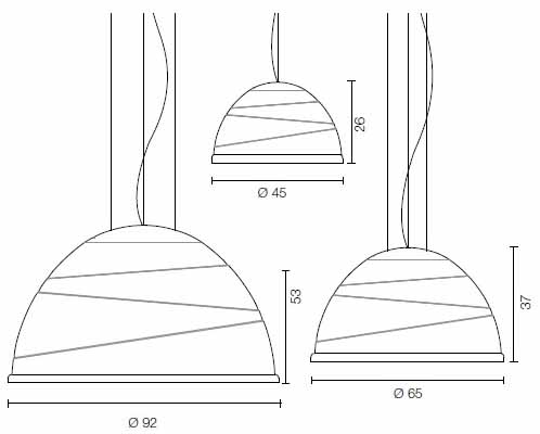 lampe-à-suspension-babele-martinelli-luce-dimensions