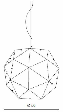 lampe-à-suspension-poliedro-martinelli-luce-dimensions