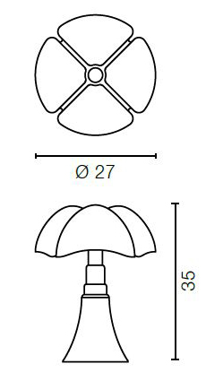 minipipistrello-cordless-table-lamp-martinelli-luce-dimensions