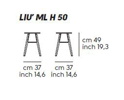 table-basse-liu-h50-midj-dimensions