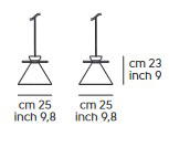 suspension-lamp-japan-m-Midj-dimensions