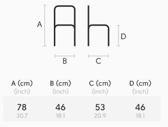 sedia-calla-S-M-Q-TS-midj-dimensioni