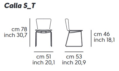 chaise-Calla-Midj-S-M-T-PP-dimensions
