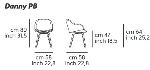 fauteuil-Danny-Midj-PB-L-TS-dimensions