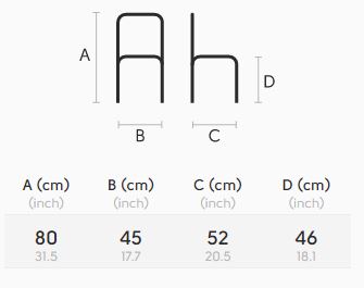 stuhl-Joe-Midj-S-M-LG-größe