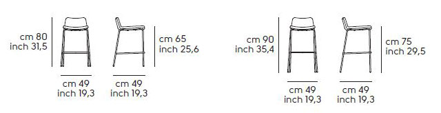 stuhl-calla-S-M-Q-TS-midj-größe