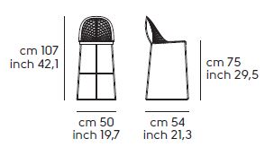 stool-Guapa-Midj-H75-M-CU-dimensions