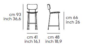 stool-Master-Midj-H65-M-CU-dimensions