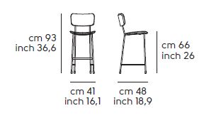 stool-Master-Midj-H65-M-TS-dimensions