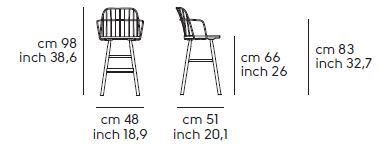 stool-Strike-Midj-H65-L-P-dimensions