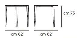 table-nene-triangulaire-midj-dimensions